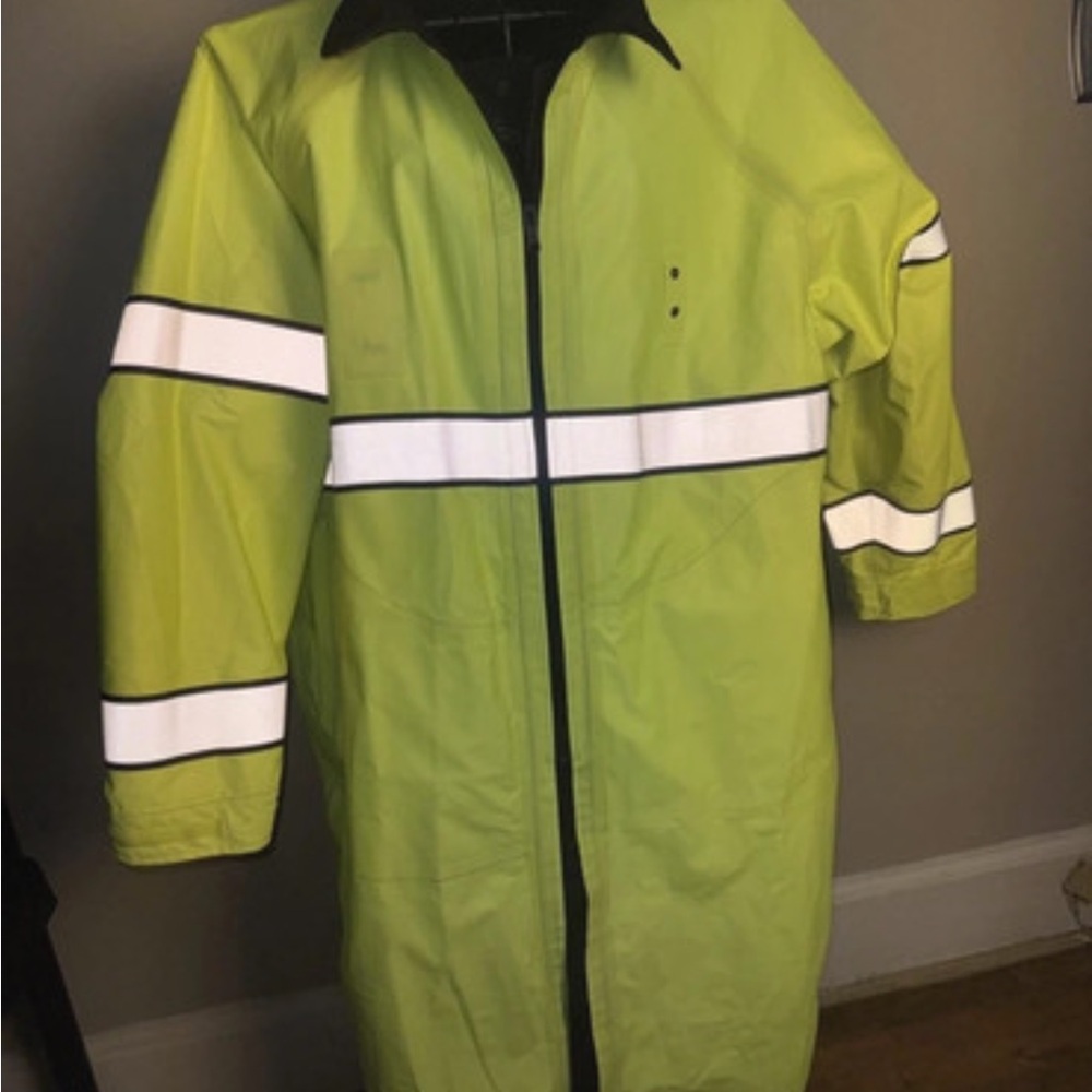 Blauer High-Visibility Lime/Black Safety Jacket